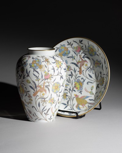 Vaso rosa classico rosenthal - vaso,